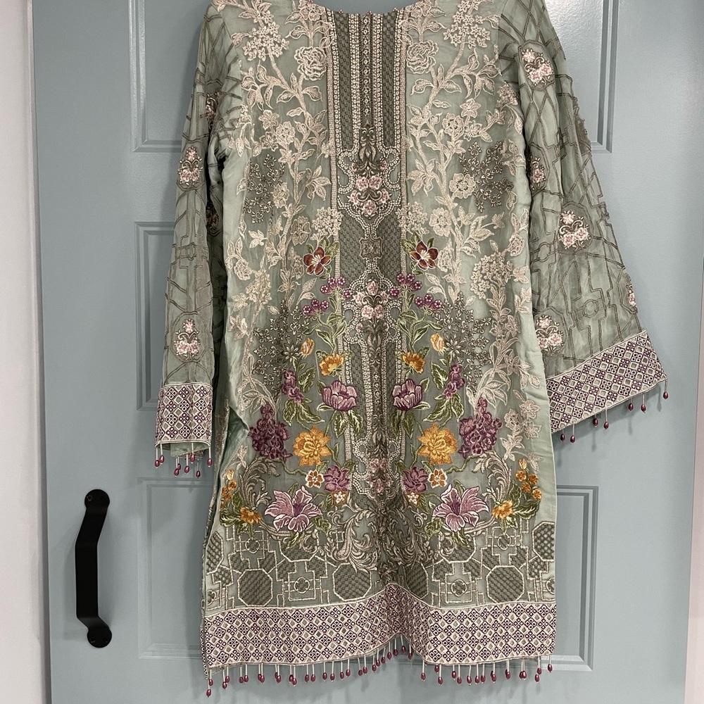 Brand new Jazmin original chiffon Pakistani suit